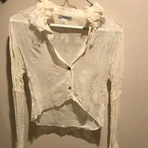 Sarah Pacini Transparent Top